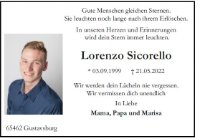 eine Anzeige